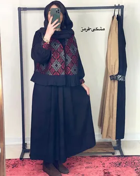 پیراهن و وست سوزن دوزی
