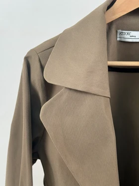 مانتو پاییزه دو یقه کد 102