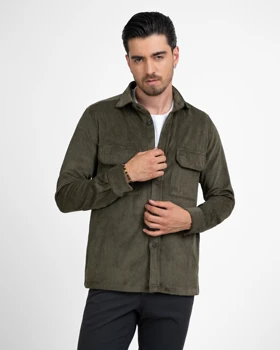 ام کی کالکشن پیراهن آستین بلند mk-6190-jade