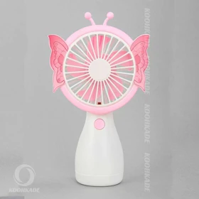 پنکه شارژی دستی مدل ZB096B (صورتی)