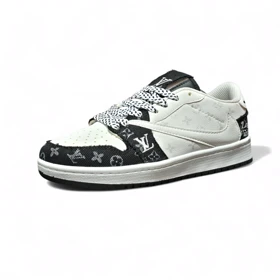 کتانی نایک ترویس طرح لی سفید مشکی