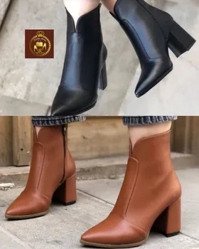 نیمبوت زنانه پاشنه‌دار مجلسی