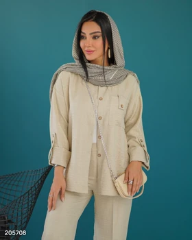 شومیز شلوار مدل رومانسا کد 2057