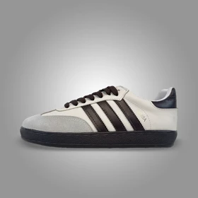 کفش کتانی زنانه آدیداس سامبا کرم قهوه ای کد 2312