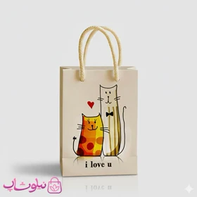 بگ فانتزی بدلیجات طرح گربه کد 30