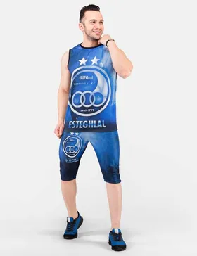 ست رکابی و شلوارک مردانه Esteghlal