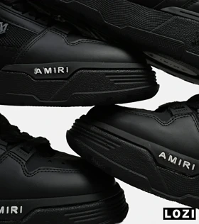 کفش کتانی مشکی AMIRI MA2 Leather