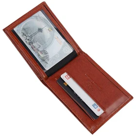 کیف پول چرم مصنوعی مدل Armani