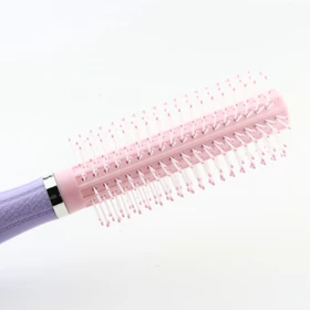 برس گرد دسته طرح چرمی