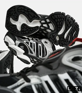 کفش کتانی مردانه و زنانه مشکی طوسی ADIDAS performance x9000l4