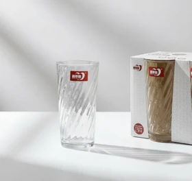 لیوان 6 عددی بلند طرح دار 190 میل DELI