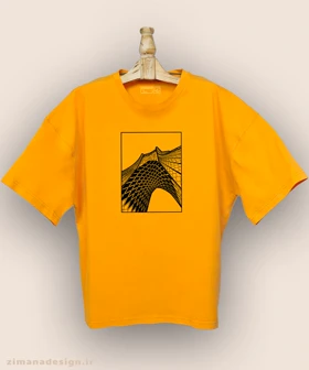 تیشرت لش مردانه و زنانه طرح برج آزادی