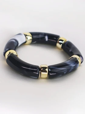 دستبند زنانه فشن کد B2120 (مشکی)