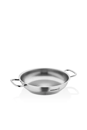 تابه گریل KORKMAZ مدل Proline Paella Satin آلومینیومی