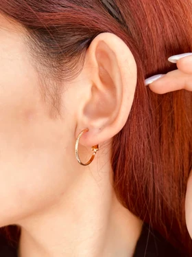 گوشکاره حلقه‌ای طرح طلا ژوپینگ X38