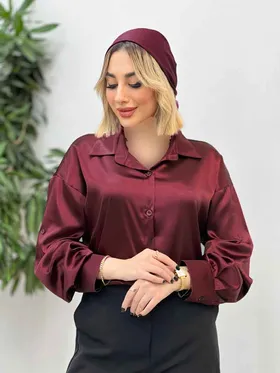 شومیز ساتن سلین