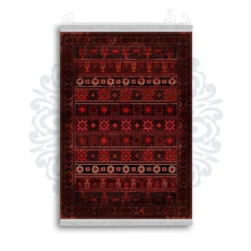 *جدید* فرشینه از جنس پارچه شانل مخمل ترک طرح فانتزی برند دفه کد 905