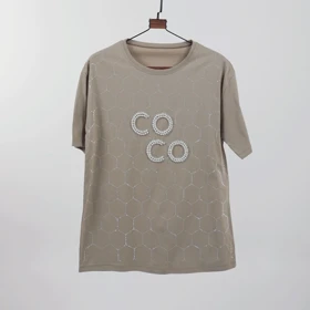 تیشرت coco (خاکی)