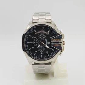 ساعت مچی مردانه دیزل شاخ دار Diesel سبک 3موتوره و تاریخ دار