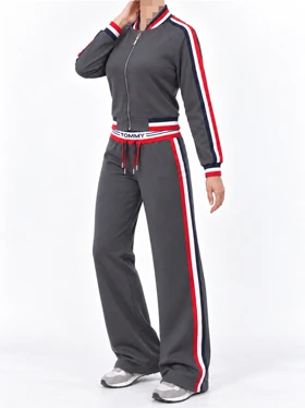 ست بامبر و شلوار Tommy 1738 (طوسی)