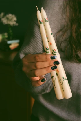 شمع پرنقش و خیال