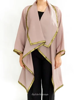 مانتو لب طلا