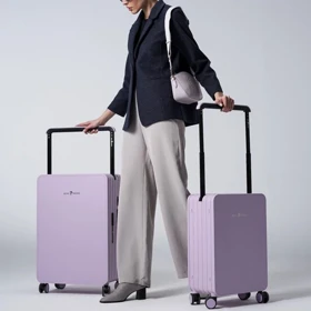 مجموعه 2 عددی چمدان رزمری مدل Rose Merry RL-601-2p-lavender