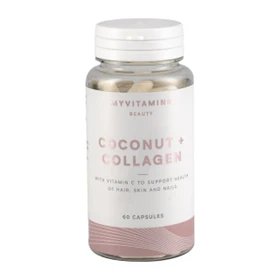 کپسول کلاژن و روغن نارگیل مای ویتامینز (My Vitamins) مدل Coconut Collagen بسته 180 عددی