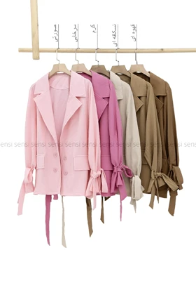 کت آستین پاپیون کد1004208