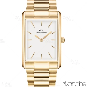 ساعت دنیل ولینگتون زنانه Bound مستطیلی طلایی ایندکس خطی 105481