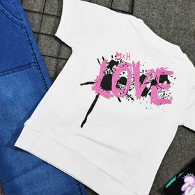 تیشرت شلوار دخترانه تدی LOVE