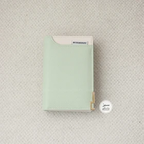 کیف پول و جاکارتی بلکا (سبز پاستلی)