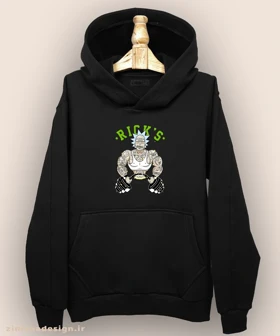هودی مردانه و زنانه طرح ریک سانچز کد 1062