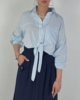 شومیز جلو گره کادنزا کد 500502