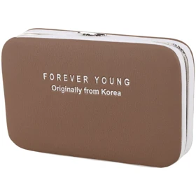 جاکارتی چرمی مصنوعی مدل Forever Young (قهوه ای)