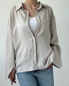 شومیز راهدار کد 500438 (خاکی)