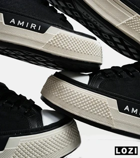 کفش اسنیکرزساق‌دار مشکی Amiri Simple