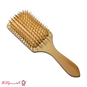 برس مو چوبی مدل مستطیلی