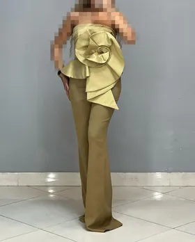 سرهمی دکلته گل رز
