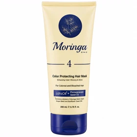 ماسک مو مورینگا امو مدل 4 مناسب موهای رنگ و دکلره شده 200ml