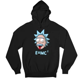 هودی طرح ریک و مورتی | E = MC2 Einstein funny T-Shirts کد 259775