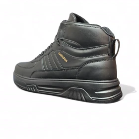 کفش آدیداس ساق‌دار چرمی مشکی