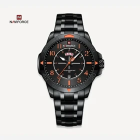 ساعت مچی مردانه نیوی فورس اورجینال موتور ژاپن دارای کارت گارانتی و دفترچه