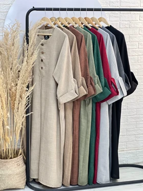پیراهن کفتان مینو
