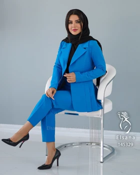 کت شلوار مجلسی لمه دار گیتا