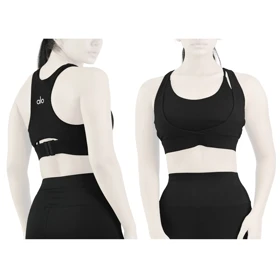 نیم‌تنه ورزشی زنانه الو مدل ES936 مشکی