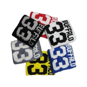 مچ بند بدنسازی نخی بوفالو 33 (Buffalo) جذب عرق و محافظ مچ