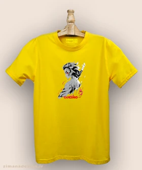 تیشرت مردانه و زنانه طرح شیطان کش شخصیت تانجیرو کد 938