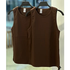 تاپ قواره داره قهو ه ای