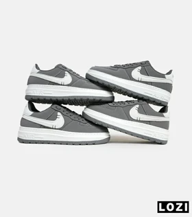 کفش مردانه و زنانه خاکستری سفید NIKE AIR FORCE